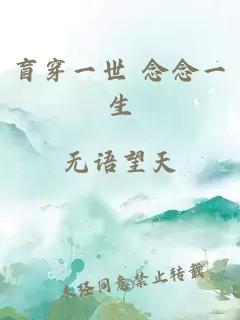 盲穿一世 念念一生